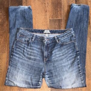 L.L. Bean Women’s 12 MT Denim Blue Jeans Favorite Fit Straight Medium Wash